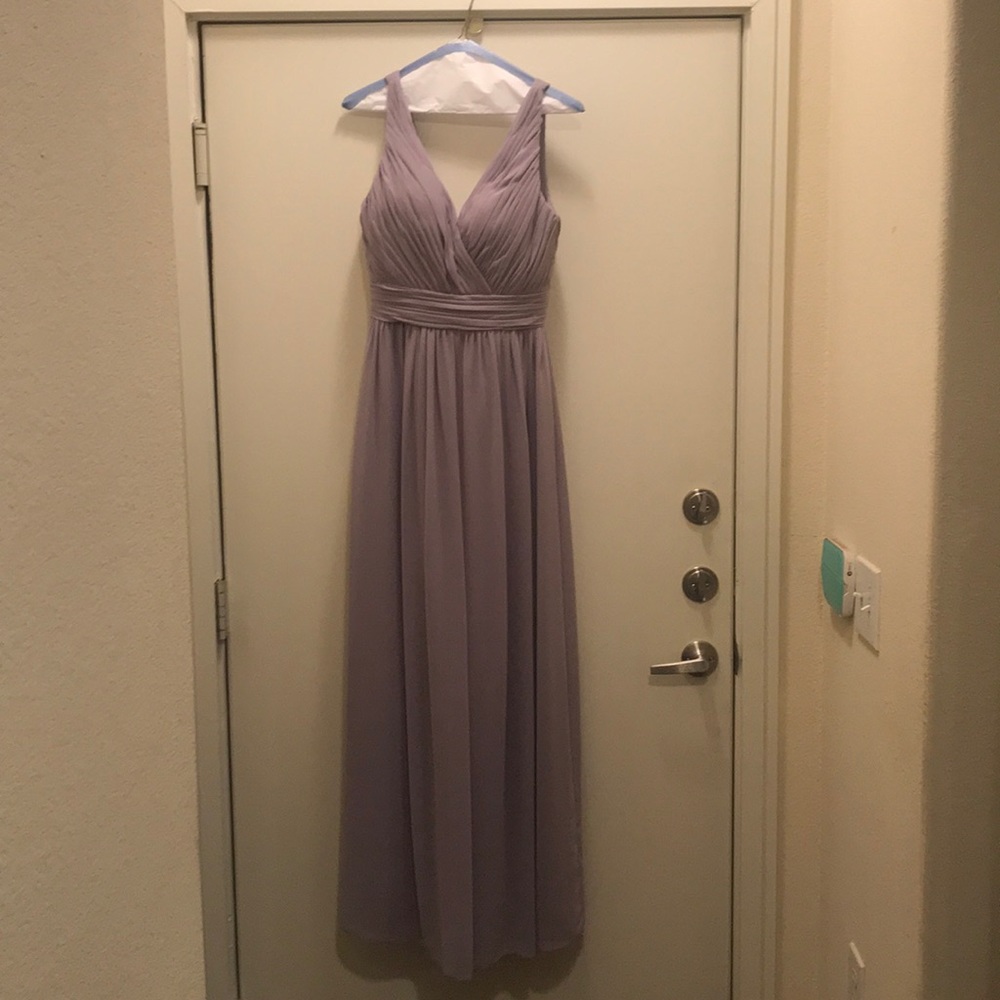 Chiffon dress with bodice